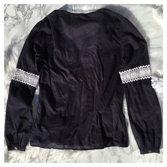 TORY BURCH NAVY BLUE TOP - Picture 5 of 5